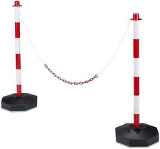 2er Set Signalpfosten Poller