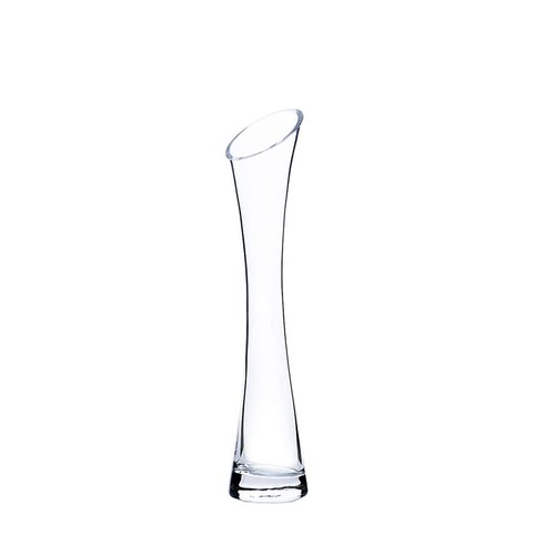 Glas blumenvase transparent - glas,