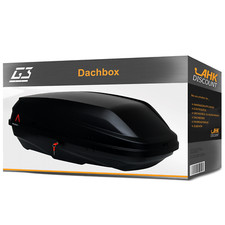 G3 Dachbox BiCube 300+ schwarz, matt 220 Liter Neuware