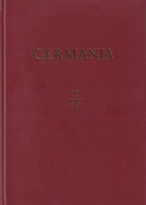 GERMANIA 1981 Bd. 59 Tlbd. 1