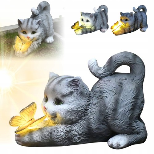 Katzenfigur garten deko - katzenfigur, katze