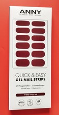 ANNY Gel Nail Strips - vampy red