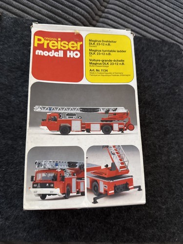 Preiser magirus drehleiter - preiser, magirus-drehleiter
