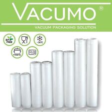 VACUMO Vakuumbeutel Rollen Vakuumrolle Vakuumfolie goffriert Vakuumierer