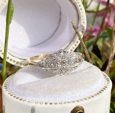 Edler antiker Art Deco Ring