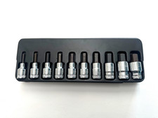 Sandvik Belzer 7809M 10x Innensechskant Stecknuss – 5 mm bis 19 mm