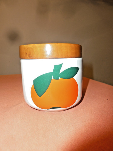 Vorratsdose mit holzdeckel - vorratsdose,