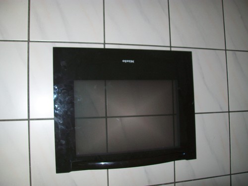 Miele backofentür braun herd - braun,