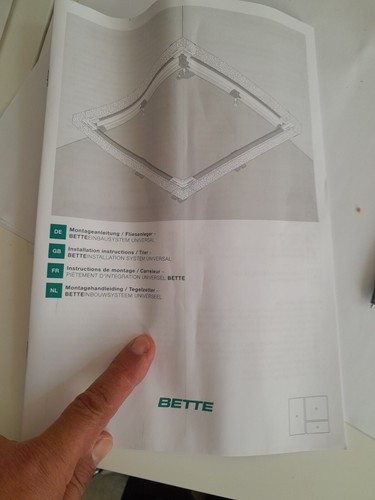 Duschwanne unterbau bette 80 - ,