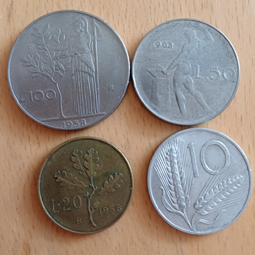 Italien 100 10 - italien, lire