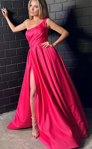 Farbiges rosa brautkleid - rosa,