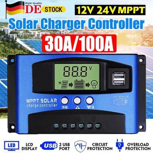 Solar laderegler 100a mppt - solar, 30-100a