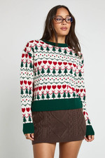 Boohoo Fairisle Weihnachtsbaum