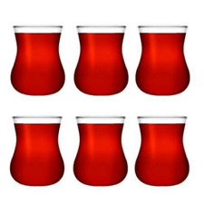 6 Stück Tee Gläser Pasabahce Semaver