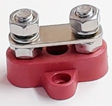Stromverteiler, ~M 8, Terminal Block , Plusverteiler, Rot