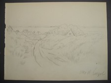 OTTO HEINRICH ENGEL Zeichnung