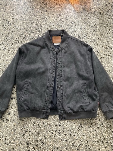 Levi premium denim bomber - denim,