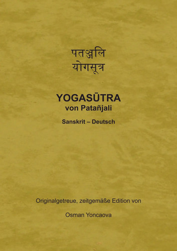 Yogasutra von patanjali - yogasutra,