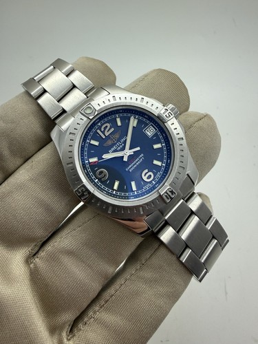 2015 breitling colt 36mm blue - breitling,
