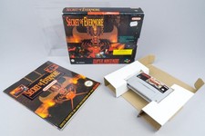 Super Nintendo *Secret of Evermore* SNES OVP CIB Big Box