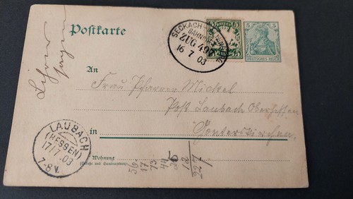 Interessante postkarte - -,