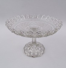 Antiker Pressglas Tafelaufsatz