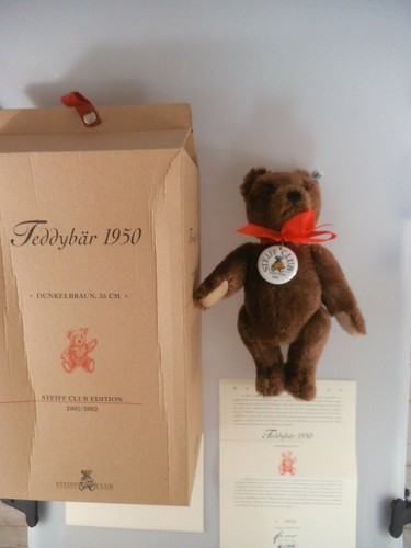 Steiff teddybär 1950 35cm - teddybär,