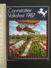 Cannstatter volksfest 1987 - cannstatter,