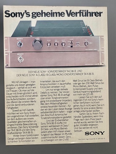 1978 sony hifi - sony, stereo
