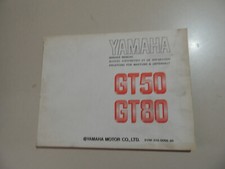 Werkstatthandbuch Yamaha GT 50 80 1973 Repair Service manual Manuel d`atellier