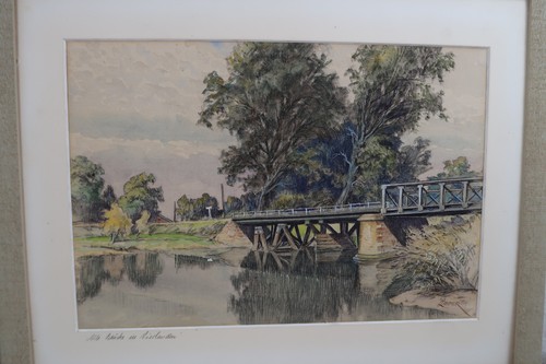 Lahmer hamburg aquarell - ,