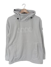 DOPE Kapuzensweatshirt Damen Sweat Gr. DE 34 hellgrau Casual-Look