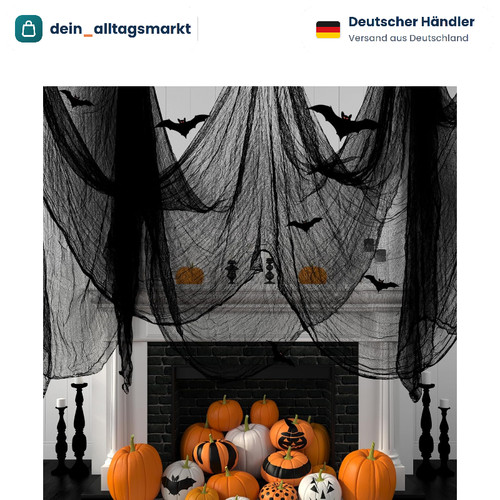 Halloween deko gruseliges - deko, tuch