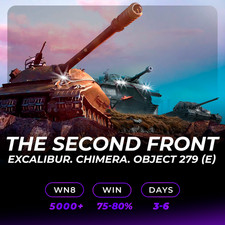 World of Tanks (PC) |  Excalibur Chimera Object 279 (E)  | Wn8 | 3-6 days | EU