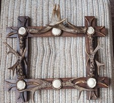 Bilderrahmen Geweihe Holz