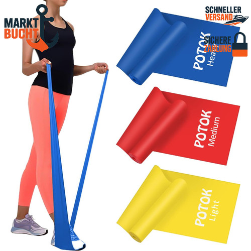 Widerstandsbänder 3er set - widerstandsbänder, 3er-set