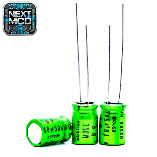 10uf 50v elko radial audio - 10uf,