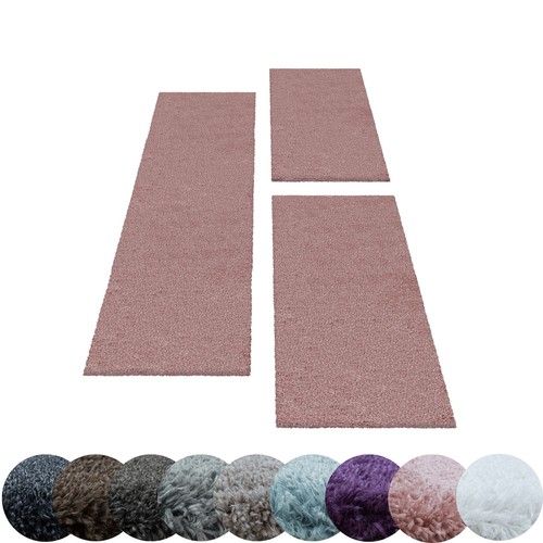 Shaggy teppich set hochflor - set,