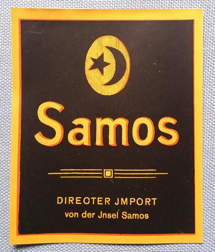 Altes schnapsetikett - altes,