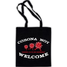 CORONA NOT WELCOME BEUTEL /