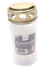 Rubin Licht Dauerbrenner Kerze Weiß Klassisch Grablicht 50 Std Brenndauer