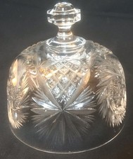 Schöne Kristall Käseglocke