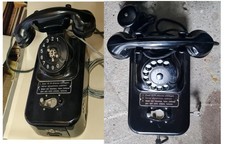 2Stück Teilnehmer-Münzfernsprecher Telefon 1xgut und 1x für wiederaufbau