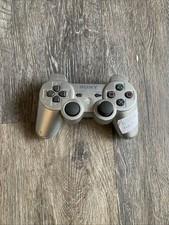Sony PlayStation 3 Controller Dualshock 3, PS3 Silber *Defekt*