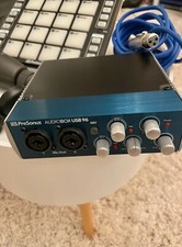 Unbenutzt: Presonus AudioBox USB 96 Studio + Atom + M7 Mik