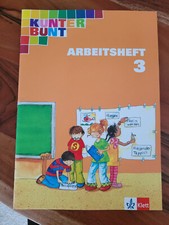 Kunterbunt Arbeitsheft 3 Grundschule Deutsch 3. Schuljahr Klett