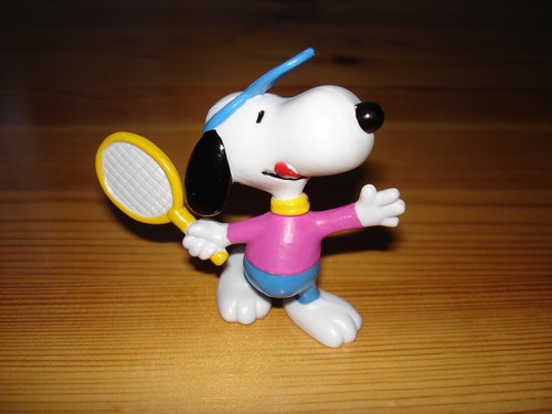 Snoopy als tennisspieler - snoopy,