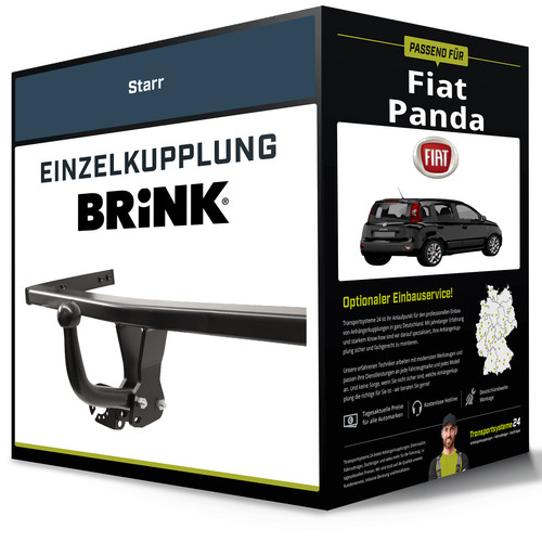 Starre anhängerkupplung für - starre,