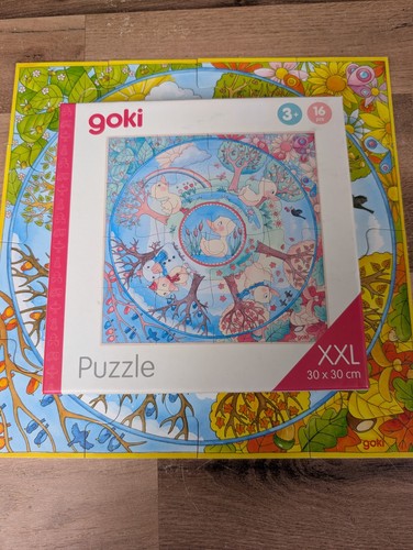 Goki wooden puzzle - puzzle, holzpuzzle