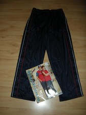 Neue dunkelblaue waschbare Warm-up-Hose mit elastischem Bund Gr. 52/54 "Shamp"